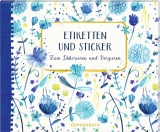 Stickerbuch - Etiketten und Sticker (All about blue)