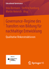 Governance-Regime des Transfers von Bildung f&uuml;r nachhaltige Entwicklung - 