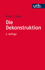 Die Dekonstruktion - Peter V. Zima