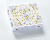 Geometric Drawings. 12 Greeting cards with envelopes