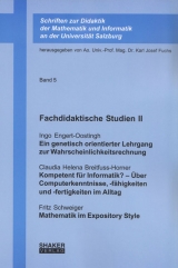 Fachdidaktische Studien II - Ingo Engert-Oostingh, Claudia Helena Breitfuss-Horner, Fritz Schweiger