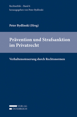 Pr&auml;vention und Strafsanktion im Privatrecht - 