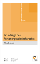 Grundz&uuml;ge des Personengesellschaftsrechts - Alfons Gr&uuml;nwald