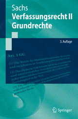 Verfassungsrecht II - Grundrechte - Sachs, Michael