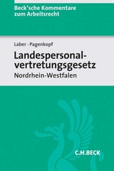 Landespersonalvertretungsgesetz Nordrhein-Westfalen. LandespersonalvertretungsG NRW - 