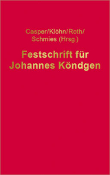 Festschrift f&uuml;r Johannes K&ouml;ndgen - 