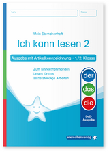Ich kann lesen 2 Ausgabe mit Artikelkennzeichnung (DaZ) 1. und 2. Klasse - Katrin Langhans