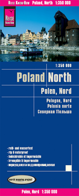 Reise Know-How Landkarte Polen, Nord / Poland, North (1:350.000) - Peter Rump, Reise Know-How Verlag