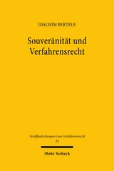 Souveränität und Verfahrensrecht - Joachim Bertele