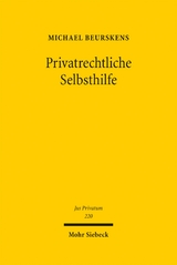 Privatrechtliche Selbsthilfe - Michael Beurskens