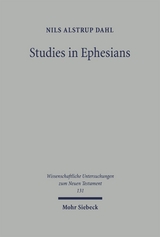 Studies in Ephesians - Nils A. Dahl