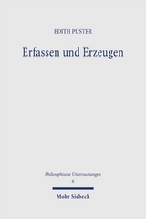 Erfassen und Erzeugen - Edith Puster