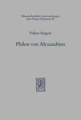 Philon von Alexandrien - Folker Siegert