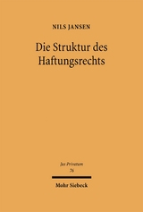 Die Struktur des Haftungsrechts - Nils Jansen