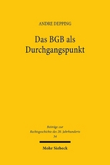 Das BGB als Durchgangspunkt - Andre Depping
