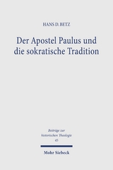 Der Apostel Paulus und die sokratische Tradition - Hans Dieter Betz