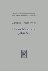 Der nachösterliche Johannes - Christina Hoegen-Rohls
