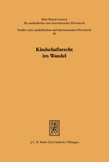 Kindschaftsrecht im Wandel - 