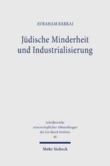 J&uuml;dische Minderheit und Industrialisierung - Avraham Barkai
