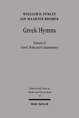 Greek Hymns - Jan M. Bremer, William Furley