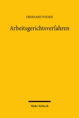 Arbeitsgerichtsverfahren - Eberhard Wieser