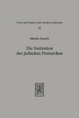 Die Institution des j&uuml;dischen Patriarchen - Martin Jacobs
