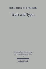 Taufe und Typos - Karl-Heinrich Ostmeyer