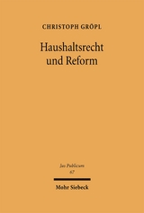 Haushaltsrecht und Reform - Christoph Gr&ouml;pl