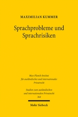 Sprachprobleme und Sprachrisiken - Maximilian Kummer