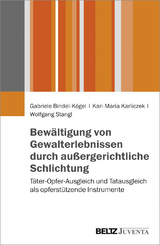 Bew&auml;ltigung von Gewalterlebnissen durch au&szlig;ergerichtliche Schlichtung - Gabriele Bindel-K&ouml;gel, Kari-Maria Karliczek, Wolfgang Stangl