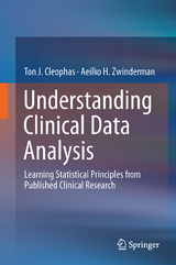 Understanding Clinical Data Analysis - Ton J. Cleophas, Aeilko H. Zwinderman