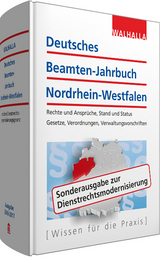 Deutsches Beamten-Jahrbuch Nordrhein-Westfalen Jahresband 2016/2017 - Walhalla Fachredaktion