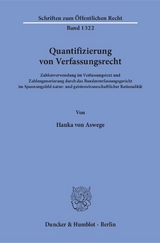 Quantifizierung von Verfassungsrecht. - Hanka von Aswege
