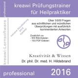 kreawi Prüfungstrainer für Heilpraktiker - Hildebrand, Hartmut