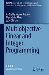 Multiobjective Linear and Integer Programming - Carlos Henggeler Antunes, Maria Joao Alves, Joao Climaco