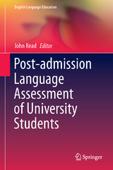Post-admission Language Assessment of University Students - 
