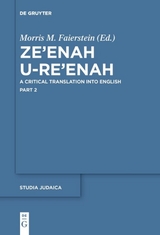Ze&rsquo;enah U-Re&rsquo;enah - 