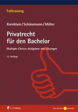 Privatrecht für den Bachelor - Udo Kornblum, Wolfgang B. Schünemann, Stefan Müller