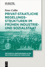 Privat-staatliche Regelungsstrukturen im fr&uuml;hen Industrie- und Sozialstaat - Peter Collin