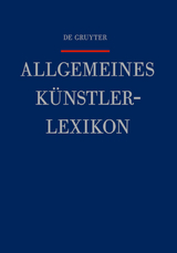 Allgemeines K&uuml;nstlerlexikon (AKL) / Ostrogovic - Pellegrina - 