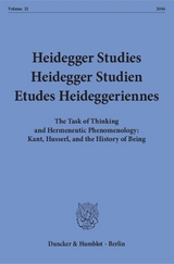 Heidegger Studies - Heidegger Studien - Etudes Heideggeriennes. - 