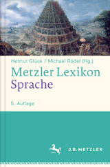 Metzler Lexikon Sprache - 