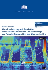 Charakterisierung und Simulation einer thermoelektrischen Generatoranlage zur Energie-Rekuperation aus Abgasen im PKW - Dimitri Tatarinov