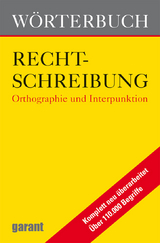 W&ouml;rterbuch Rechtschreibung