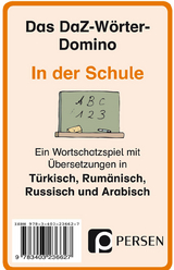 Das DaZ-W&ouml;rter-Domino: In der Schule - Klara Kirschbaum, Luise Welfenstein