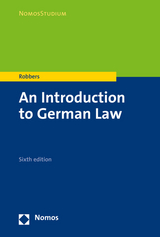 An Introduction to German Law - Gerhard Robbers