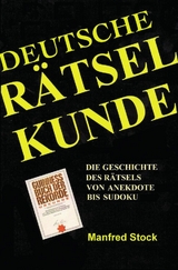 Deutsche R&auml;tselkunde - Manfred Stock