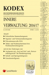 KODEX Innere Verwaltung 2016/17 - Doralt, Werner