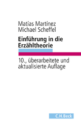 Einf&uuml;hrung in die Erz&auml;hltheorie - Mat&iacute;as Mart&iacute;nez, Michael Scheffel