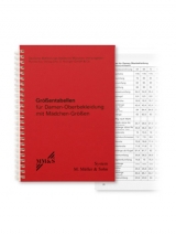 Gr&ouml;&szlig;entabelle DOB - Damen- und M&auml;dchengr&ouml;&szlig;en - mit allen normalen und abweichenden Gr&ouml;&szlig;en